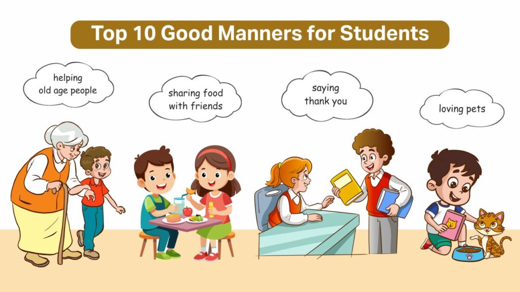 Top 10 Good Manners for Students Top 10 Good Manners for Students