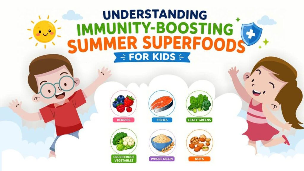 Understanding Immunity Boosting Summer Superfoods For Kids 1024x576