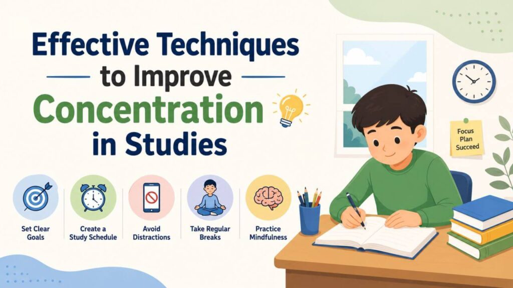 Effective Techniques to Improve Concentration in Studies